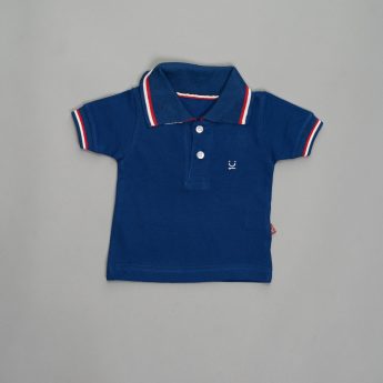 Kids Royal blue polo shirt for Boys and Girls by Ten and below