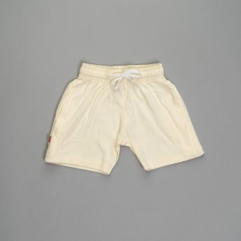 Kids Yellow track shorts for boys and girls by Ten and below